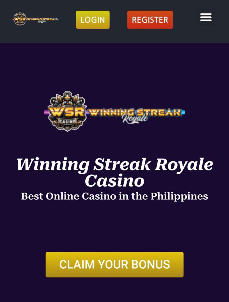 WSR Casino Claim Your Bonus